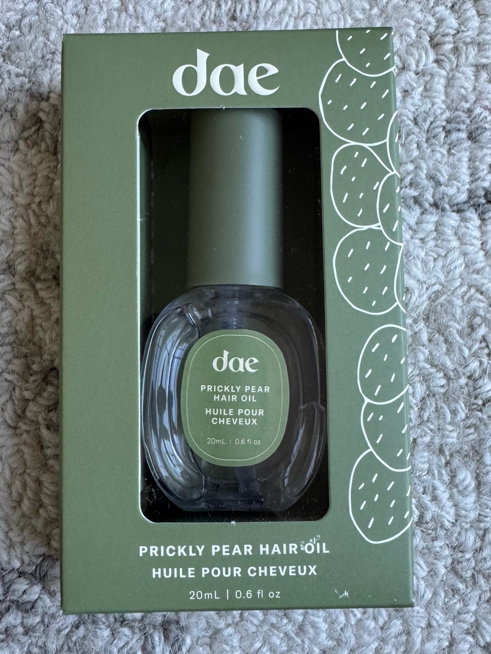 NIB dae Prickly Pear Hair Oil
